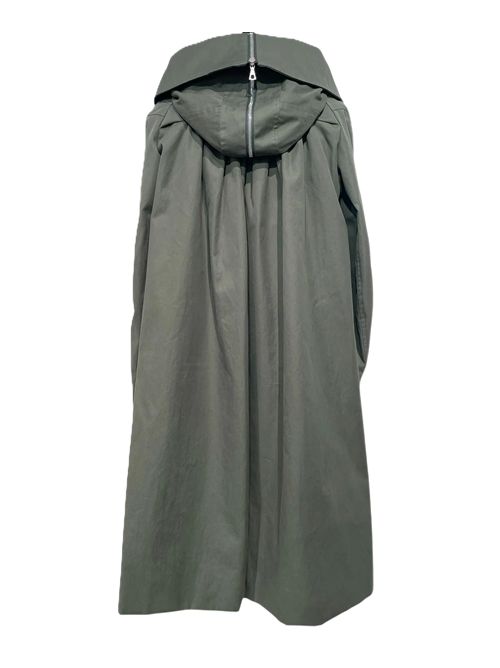 Dries Van Noten cappotto ripilla verde bottiglia DRIES VAN NOTEN | 261-010276-3103605 BOTTLE